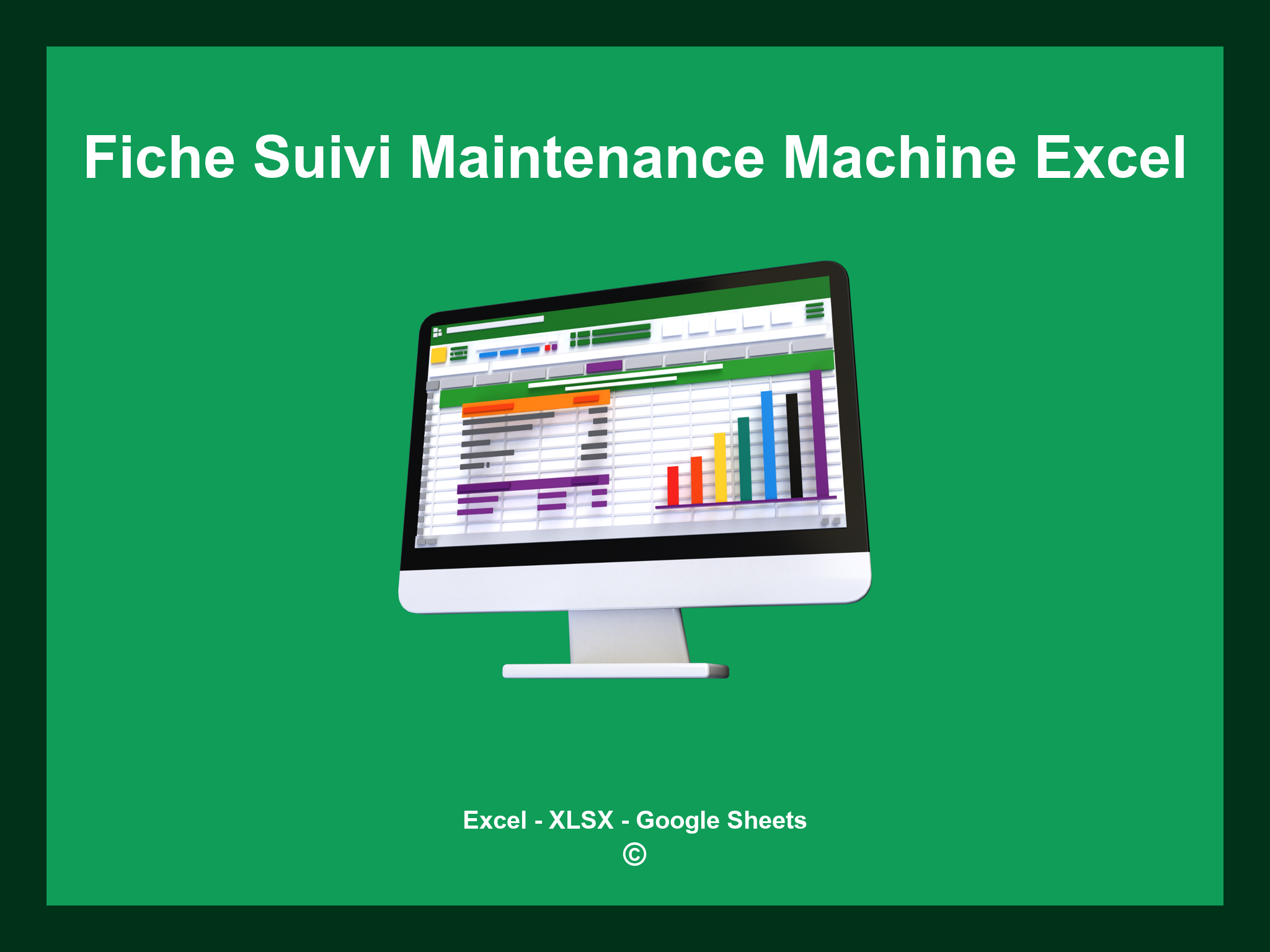 Fiche Suivi Maintenance Machine Excel